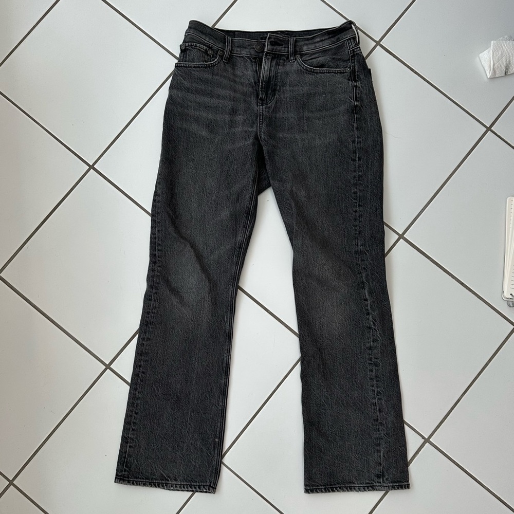 American Eagle Grey Bootcut Jeans